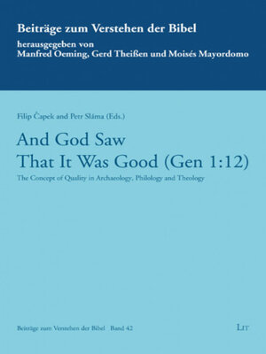 cover image of And God Saw That It Was Good (Gen 1